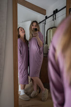 Load image into Gallery viewer, Ladies Lounge Dress (Mauve)