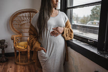 Load image into Gallery viewer, Ladies Lounge Dress (Heathered Grey)