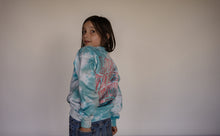 Load image into Gallery viewer, Love &amp; Kindness Kids Tie Dye Crewneck
