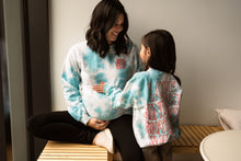 Load image into Gallery viewer, Love &amp; Kindness Adult and Kids Tie Dye Crewneck